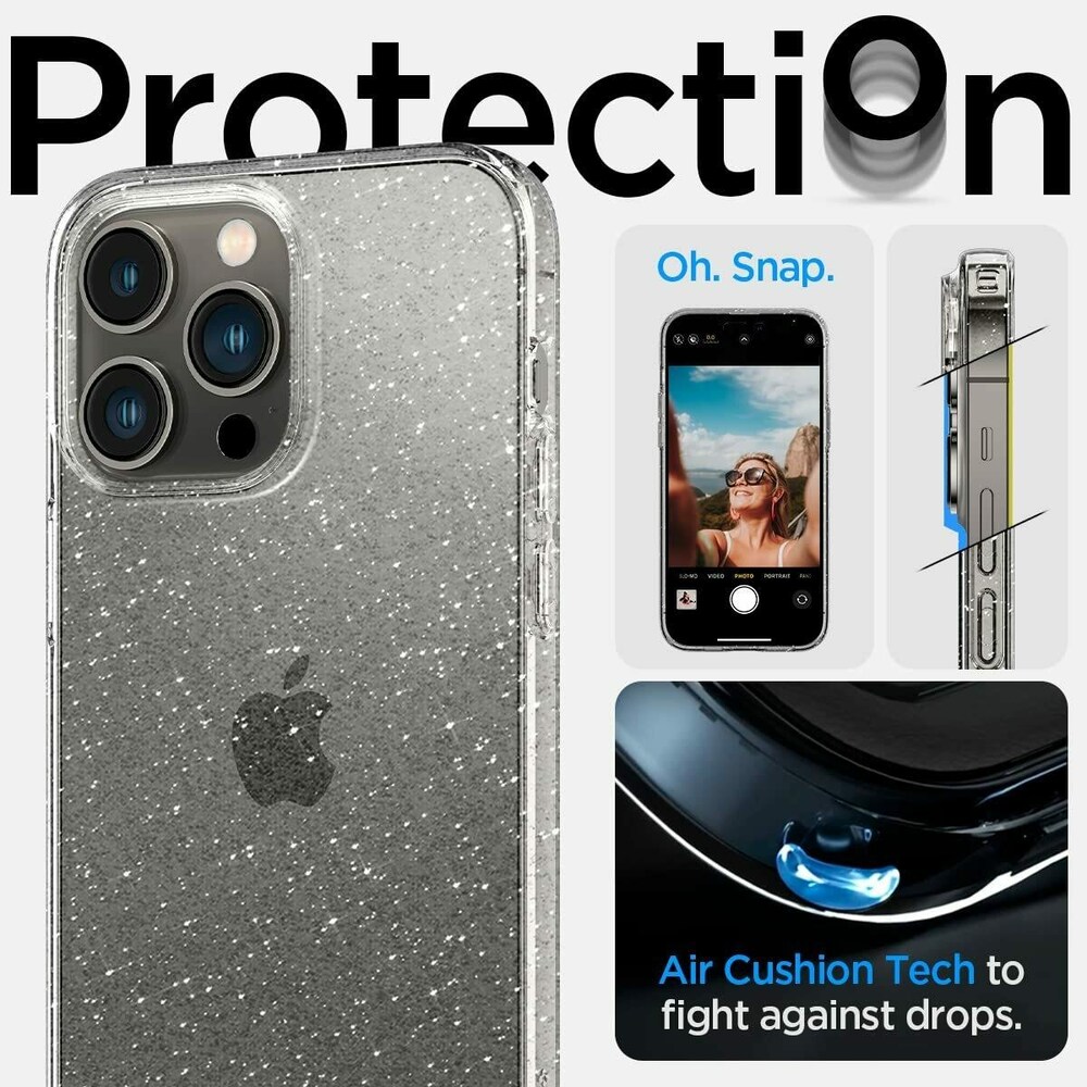 iPhone-14-Pro---Apple---Glitter---Back-Case---Liquid-Case