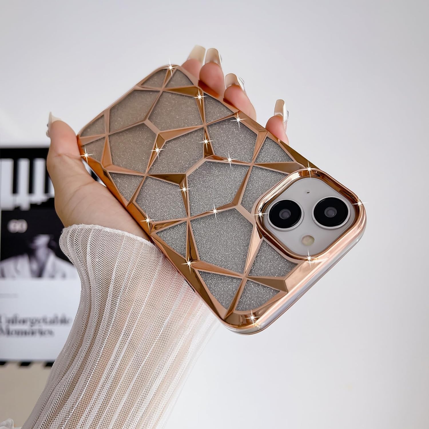 iPhone-15---Apple---Diamond-Case---Silicon