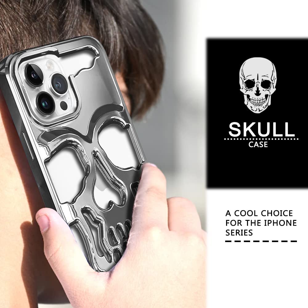 iPhone-14-Pro-Max---Apple---Skull---Silicon---Skull-Case