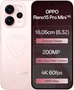 OPPO Reno 15 Pro Mini 5G (Crystal Pink, 12GB, 256GB)