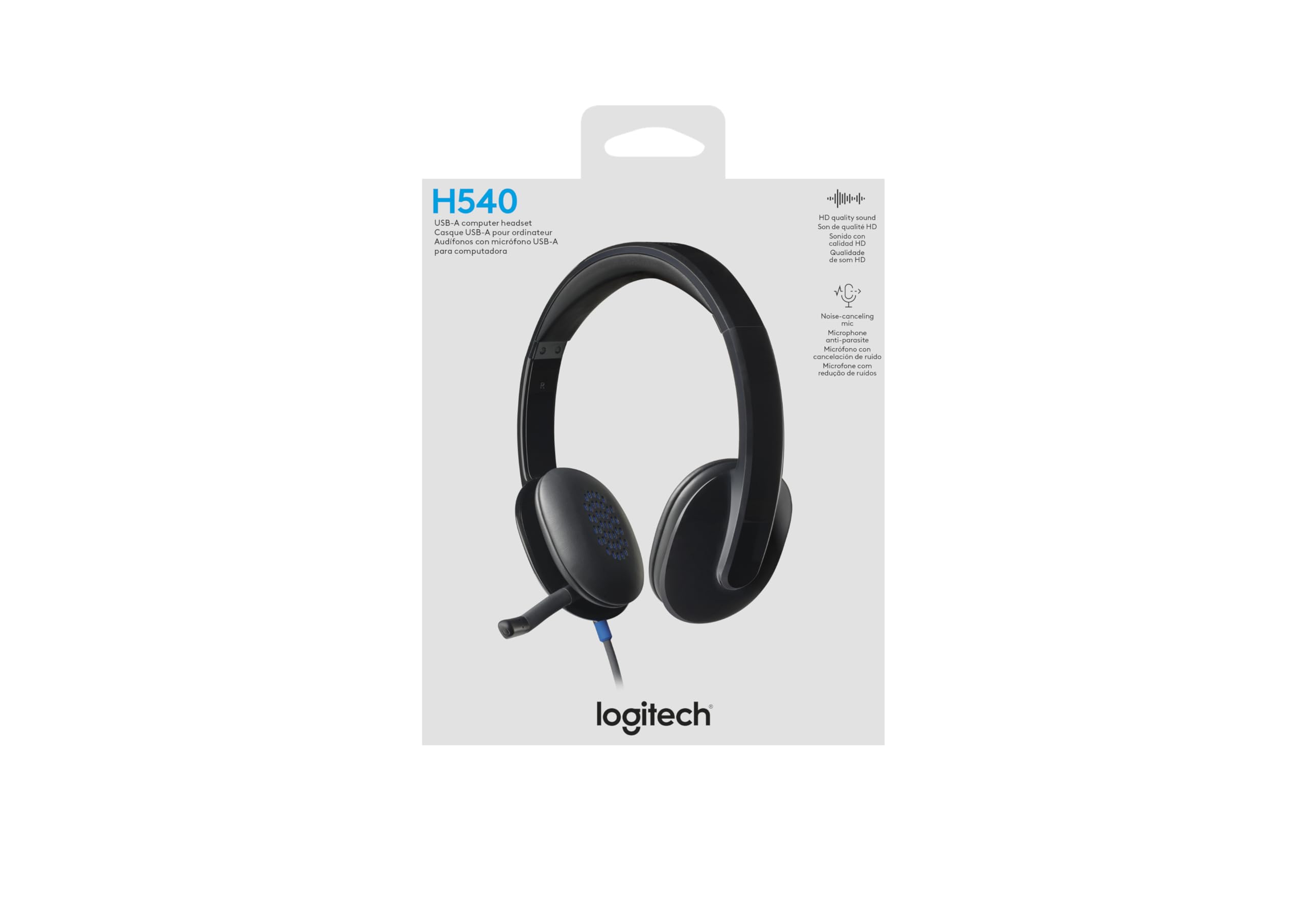 Logitech-Headset-H540-USB---Logitech