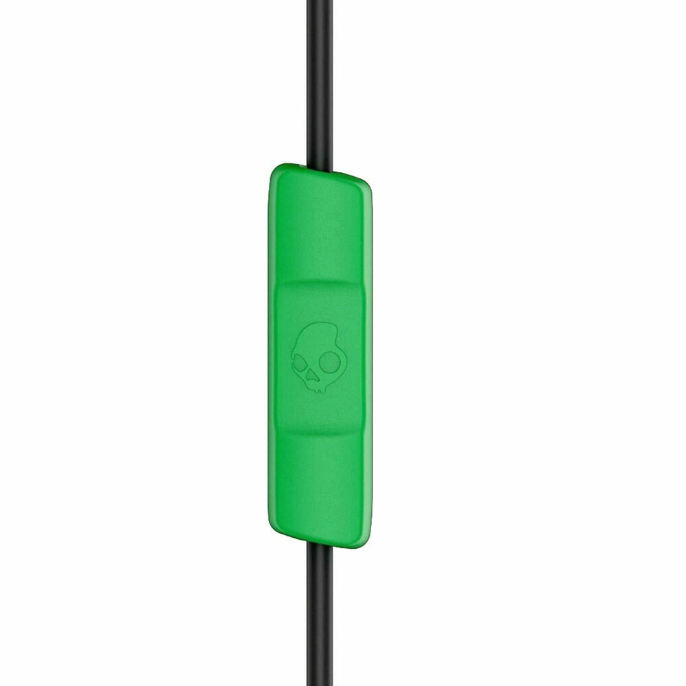 Jib-W/Mic---Skullcandy---Ear-Phone---Green-Black