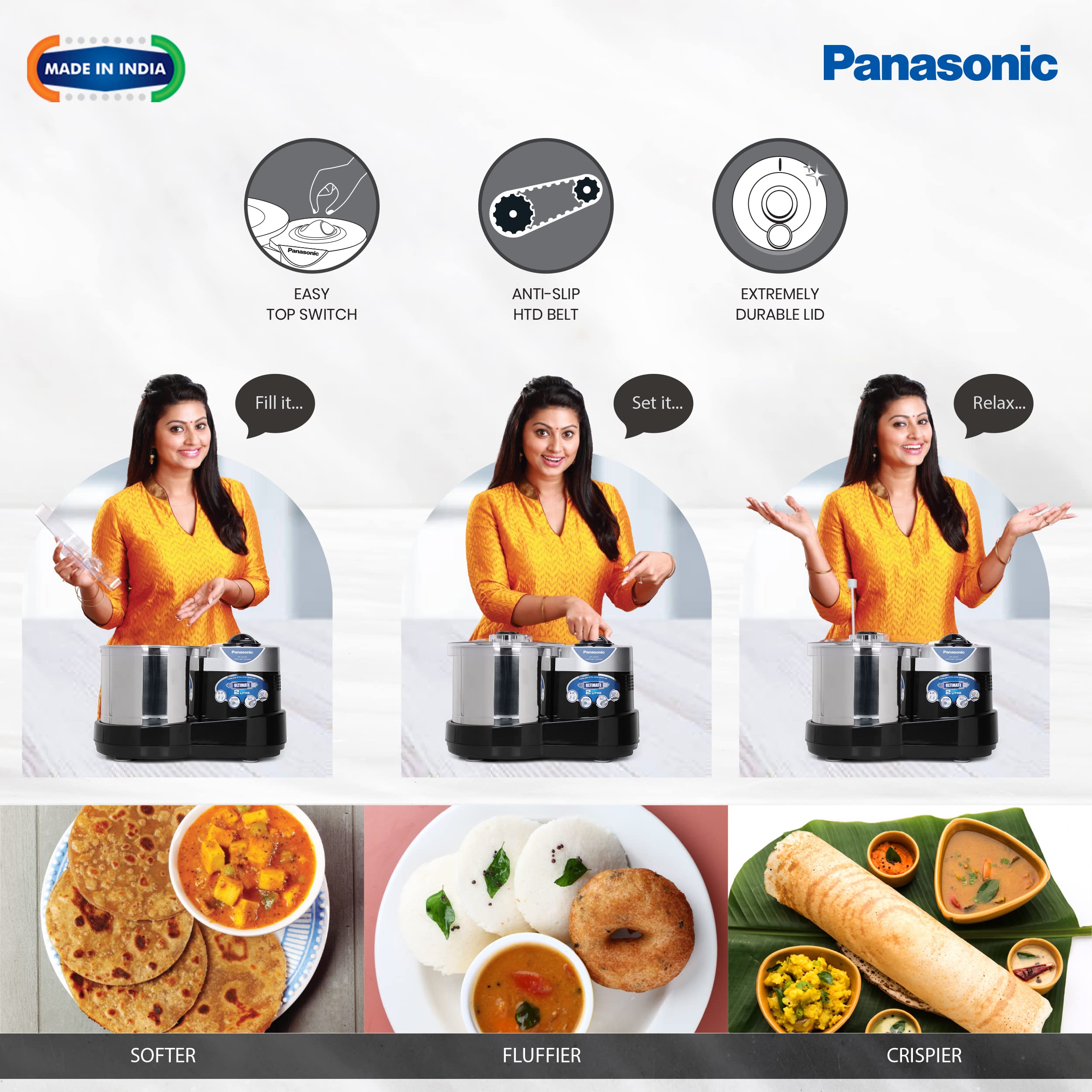 Mk-2-Ltrs-Black-Wet-Grinder-Panasonic-(GW200)