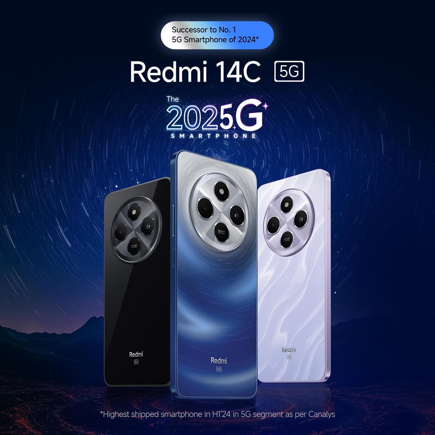 Xiaomi-Redmi-14C-5G-(Starlight-Blue,-4GB,-64GB)