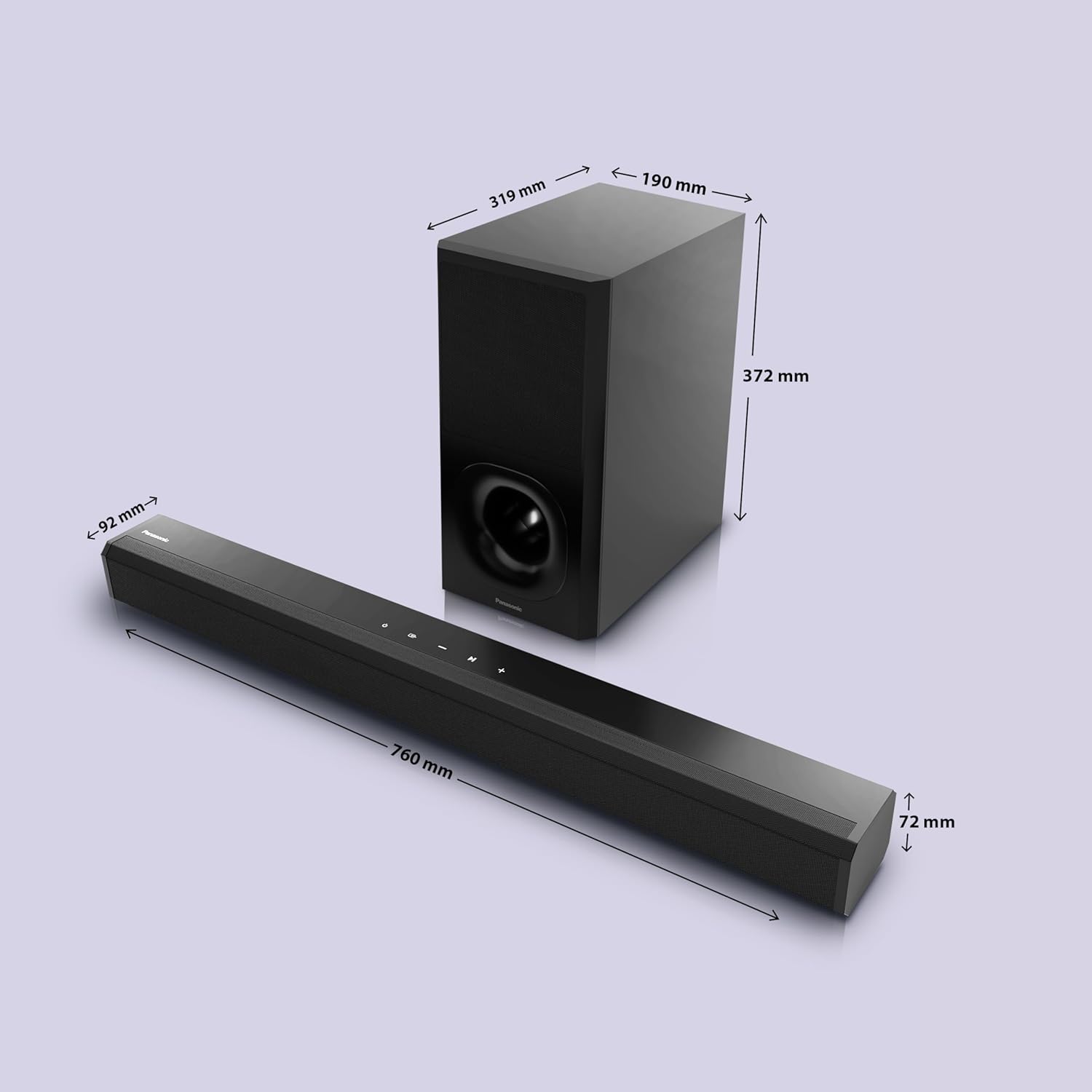 Panasonic-160W-2.1CH-with-3D-Surround-Soundbar-Speaker-System,-Bluetooth,-USB,-Rca,-Aux-Inputs-Remote-Control-(HTS160GWK)