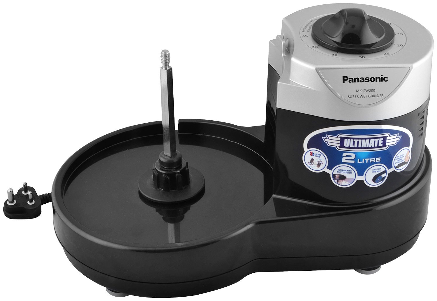 Panasonic-240-W-Super-Wet-Grinder-2-Ltrs-(Black)-(SW200)