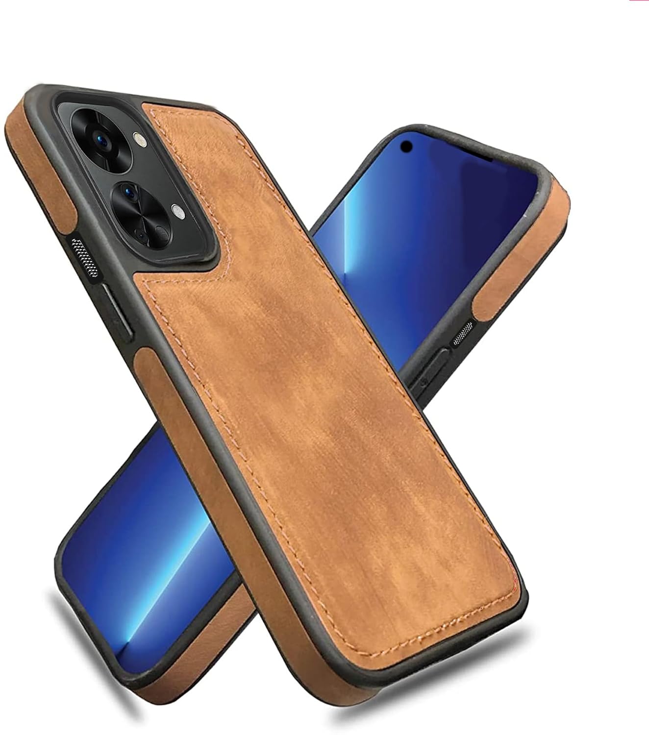 Nord-2---OnePlus-(a)-Back-Case---Leather-Case
