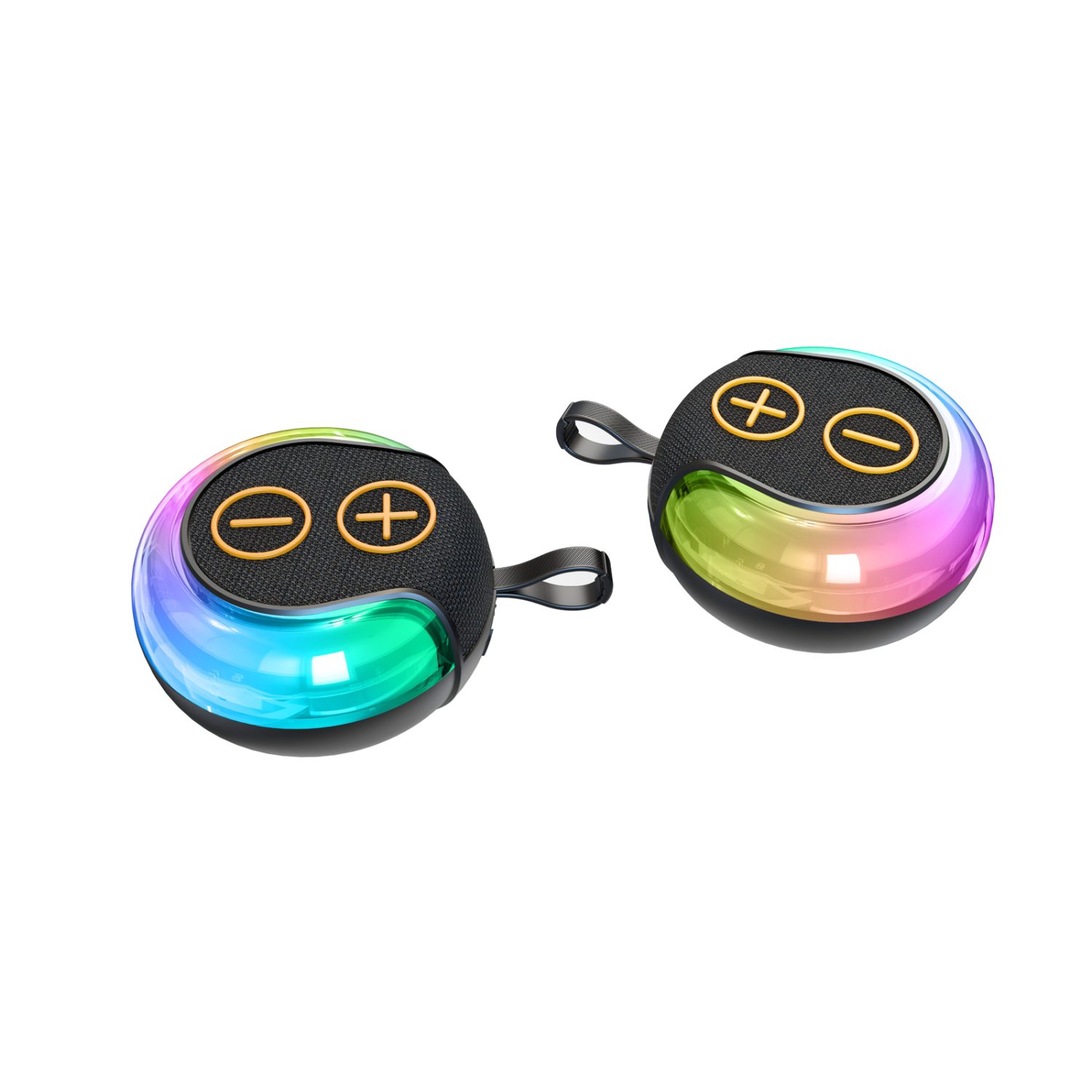 Plan-X-Atom-220-5W-Rgb-Bluetooth-Speaker-(Red)