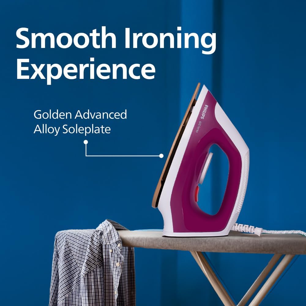 Philips-1000-W-Dry-Iron-(Aubergine)-(DST0610)