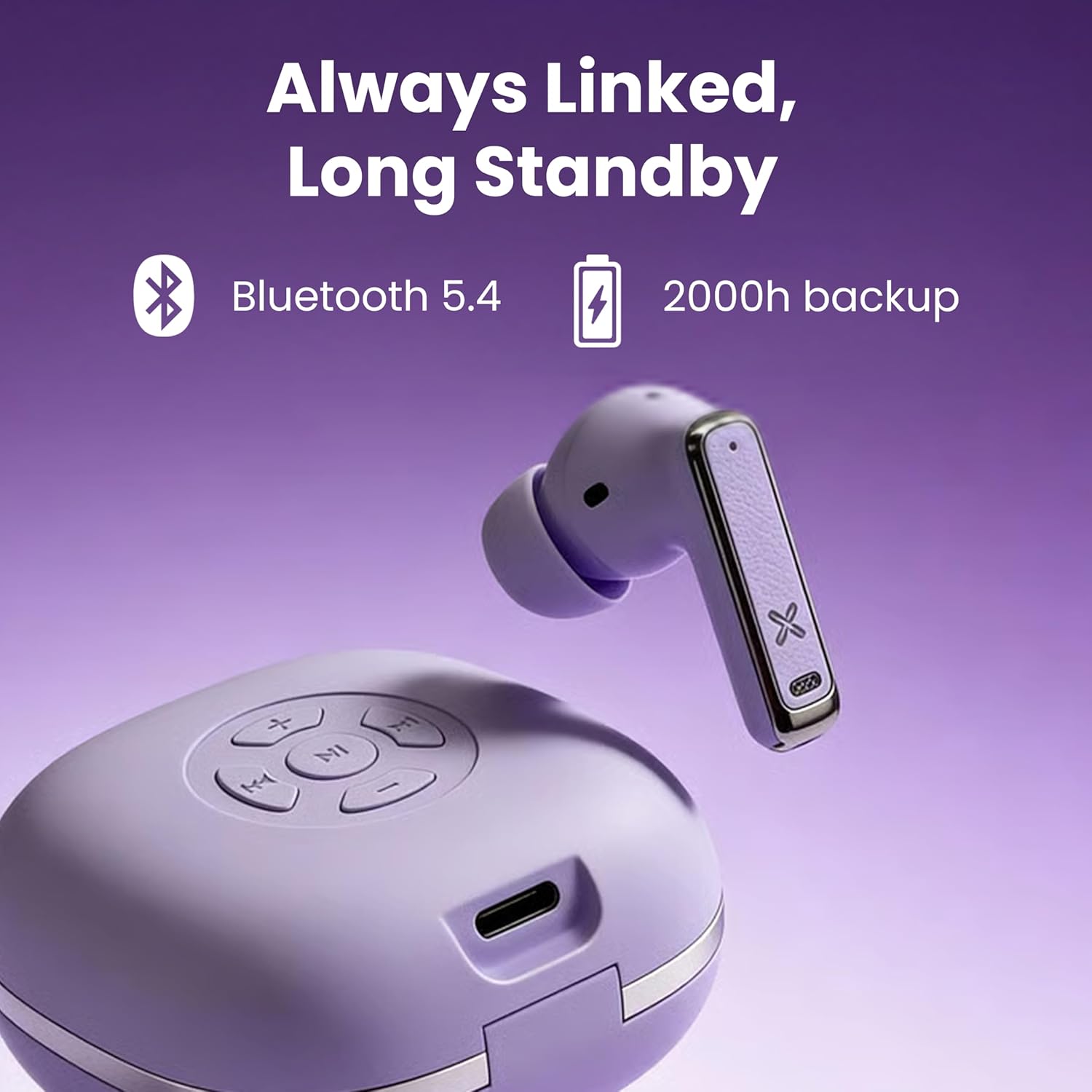 Plan-X-Airdew-328-ANC-&-ENC-TWS-Purple-(12-Months-Warranty)