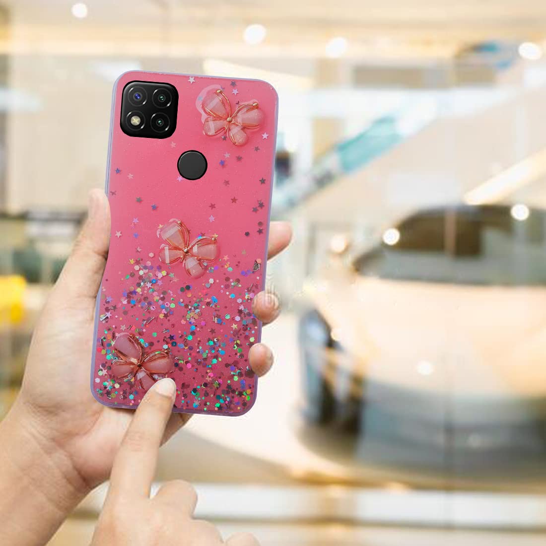 POCO-C31---Xiaomi---Glitter---Back-Case---Ladish-Series