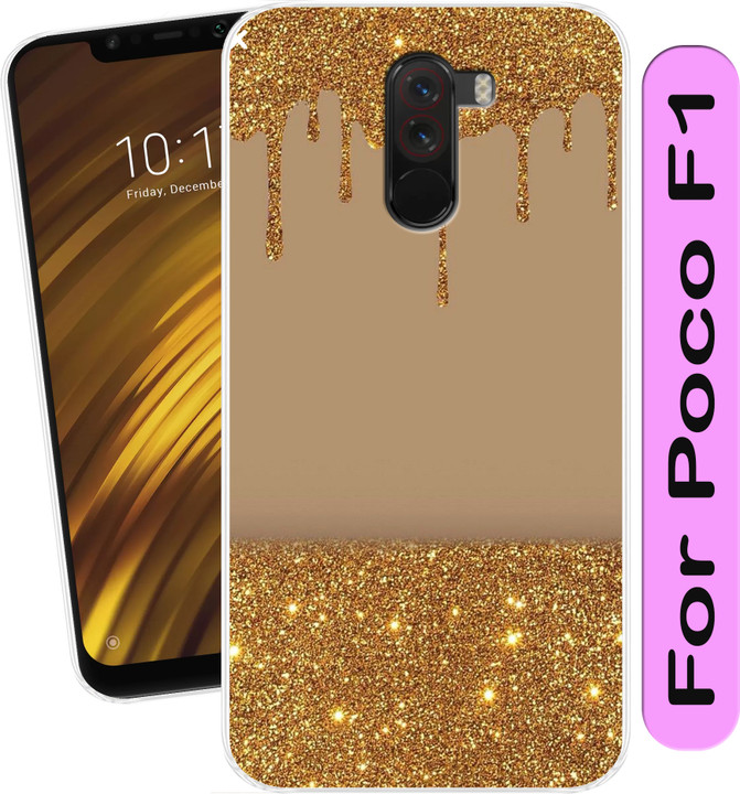 POCO-F1---Xiaomi---Glitter---Back-Case---Liquid-Case