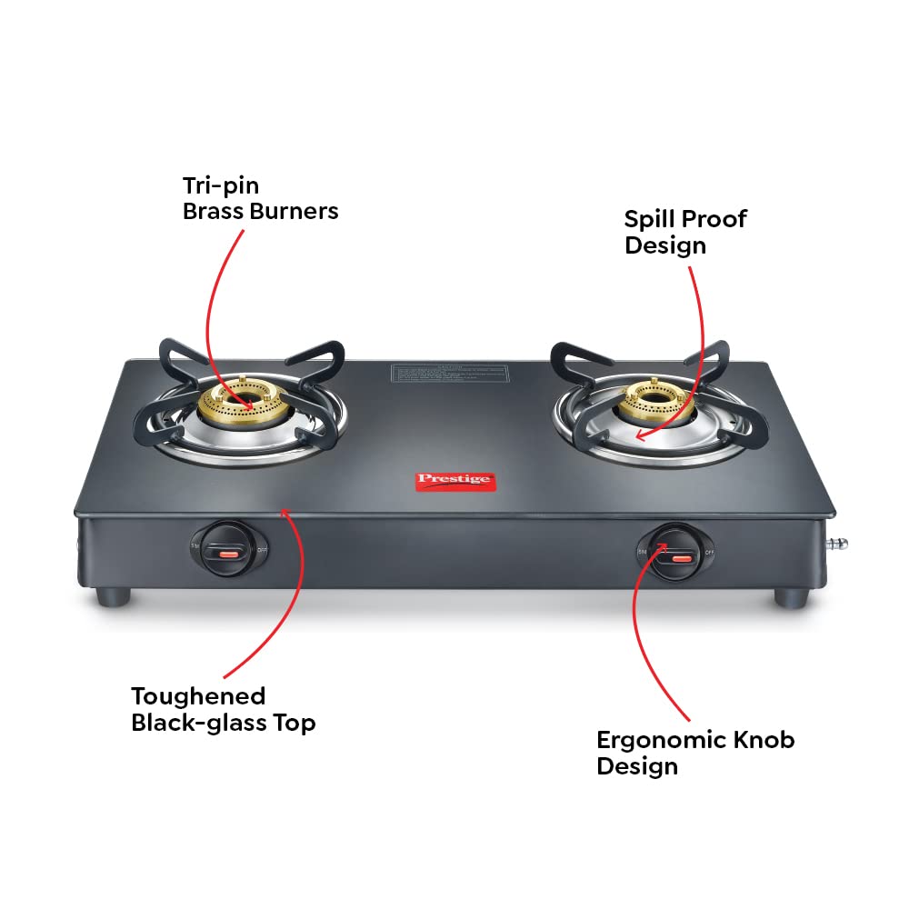 Prestige-Magic-Plus-Toughened-Glass-Top-2-Brass-Burner-Lpg-Gas-Stove-(Gtmp-02)