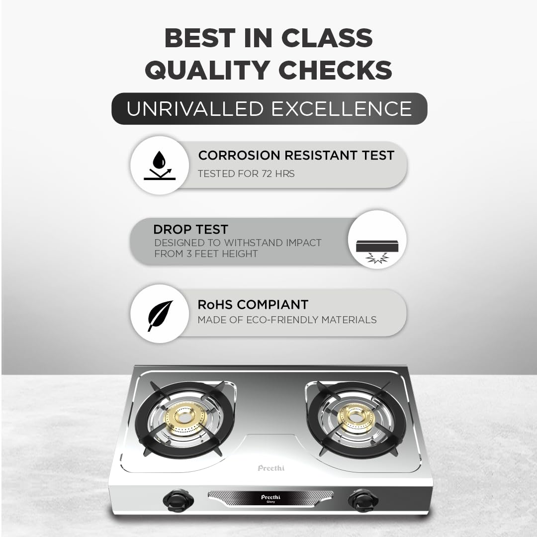 Preethi-Stainless-Steel-Gas-Stove-(Glory)-(2BURNER)