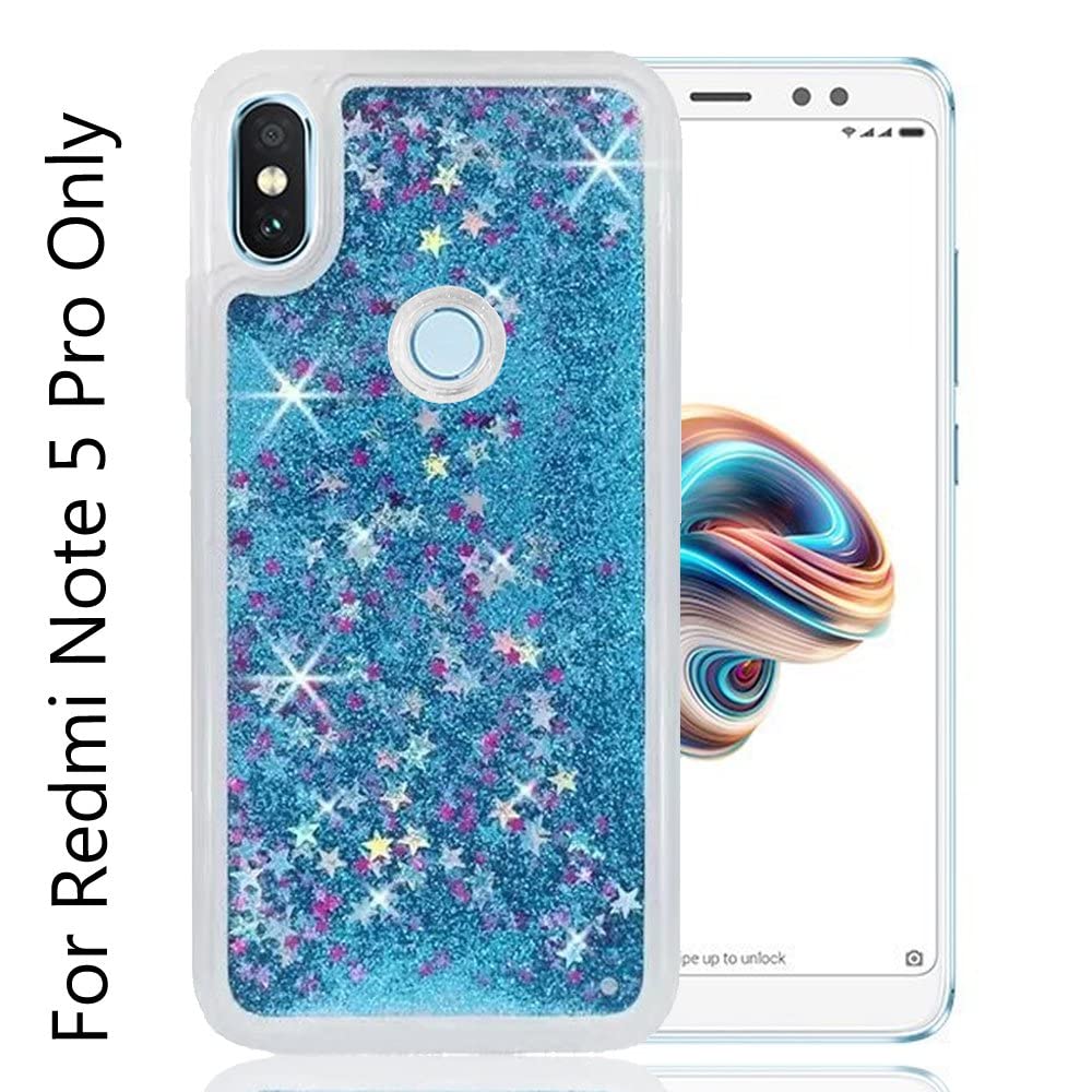Redmi-Note-5-Pro---Xiaomi---Glitter---Back-Case---Liquid-Case