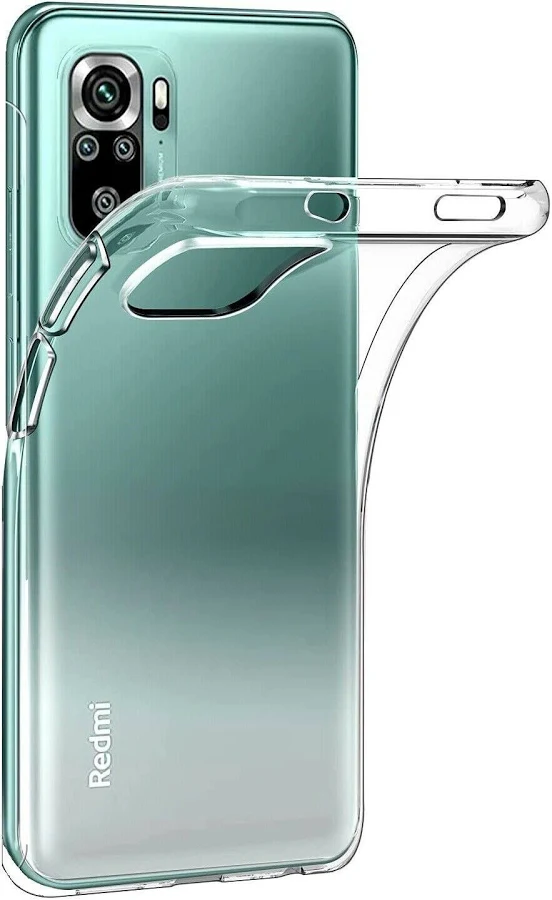 Redmi-10---Xiaomi---Crystal---Back-Case---Clear