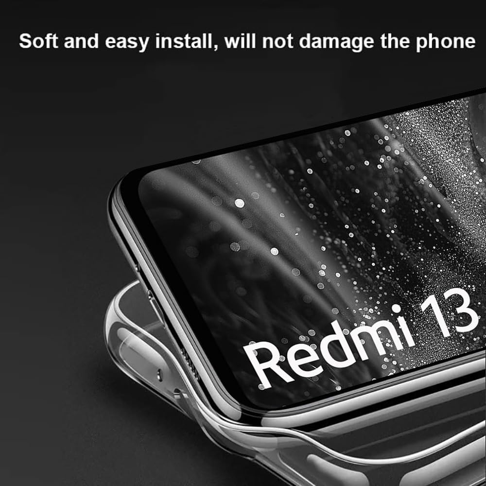 Redmi-13-5G---Xiaomi---Plan-X-2024---Back-Case---Crystal-Clear