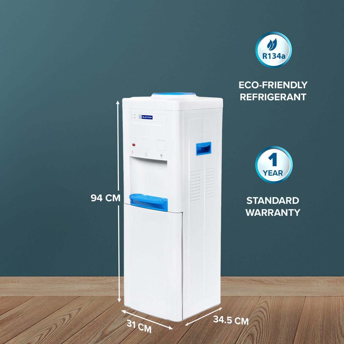 Blue-Star-Bottled-Water-Dispenser-Hot/Plain-and-Cold-Water-(White)-(BWD3FMCGA)