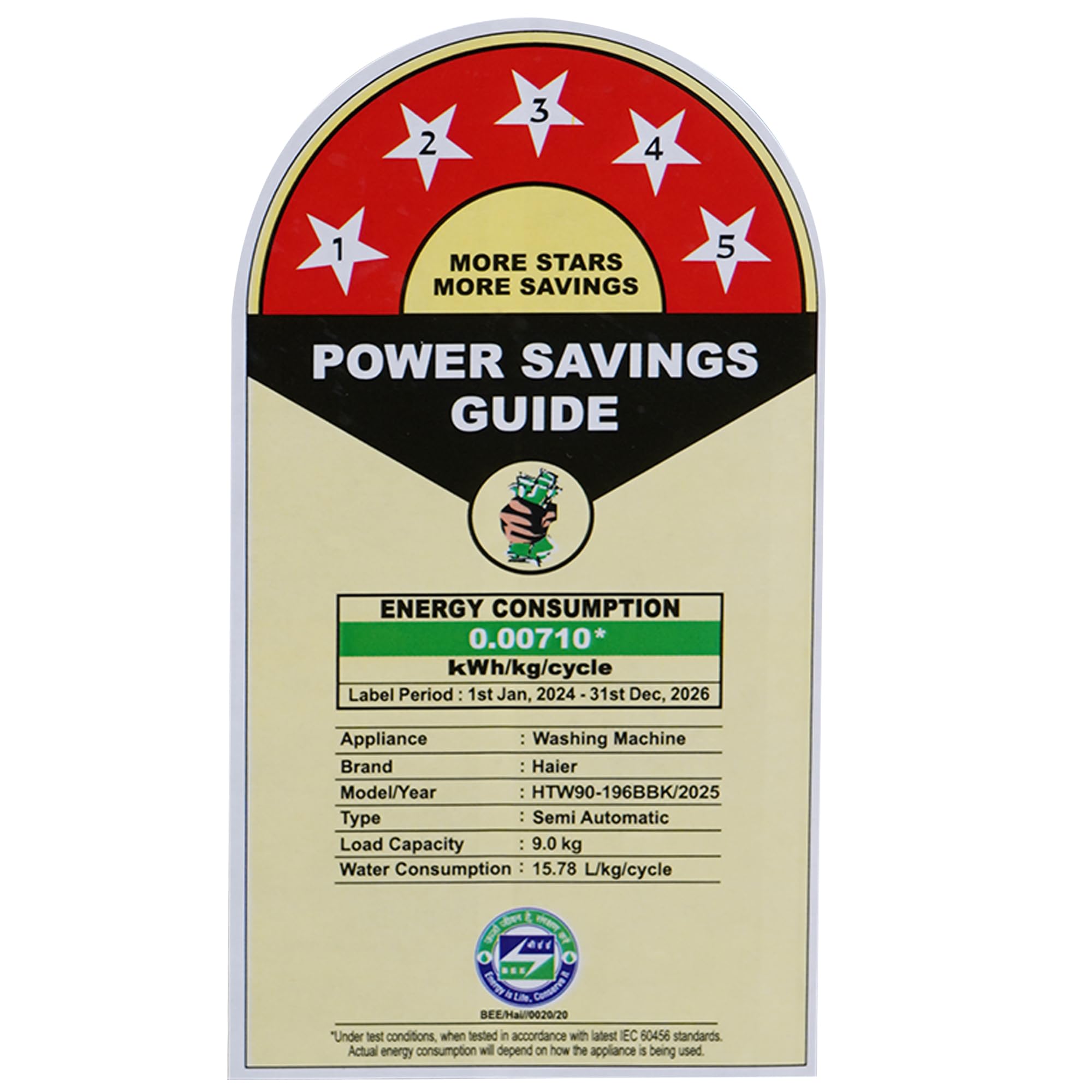 Haier-9KG-Semi-Automatic-(Black)-(HTW90)