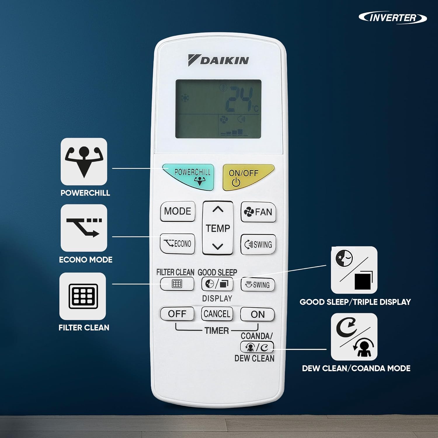 Daikin-1.8-Ton-3-Star-Inverter-Split-AC-with-Swing-Motor-and-Sensors-(FTKL60XV16VAA)