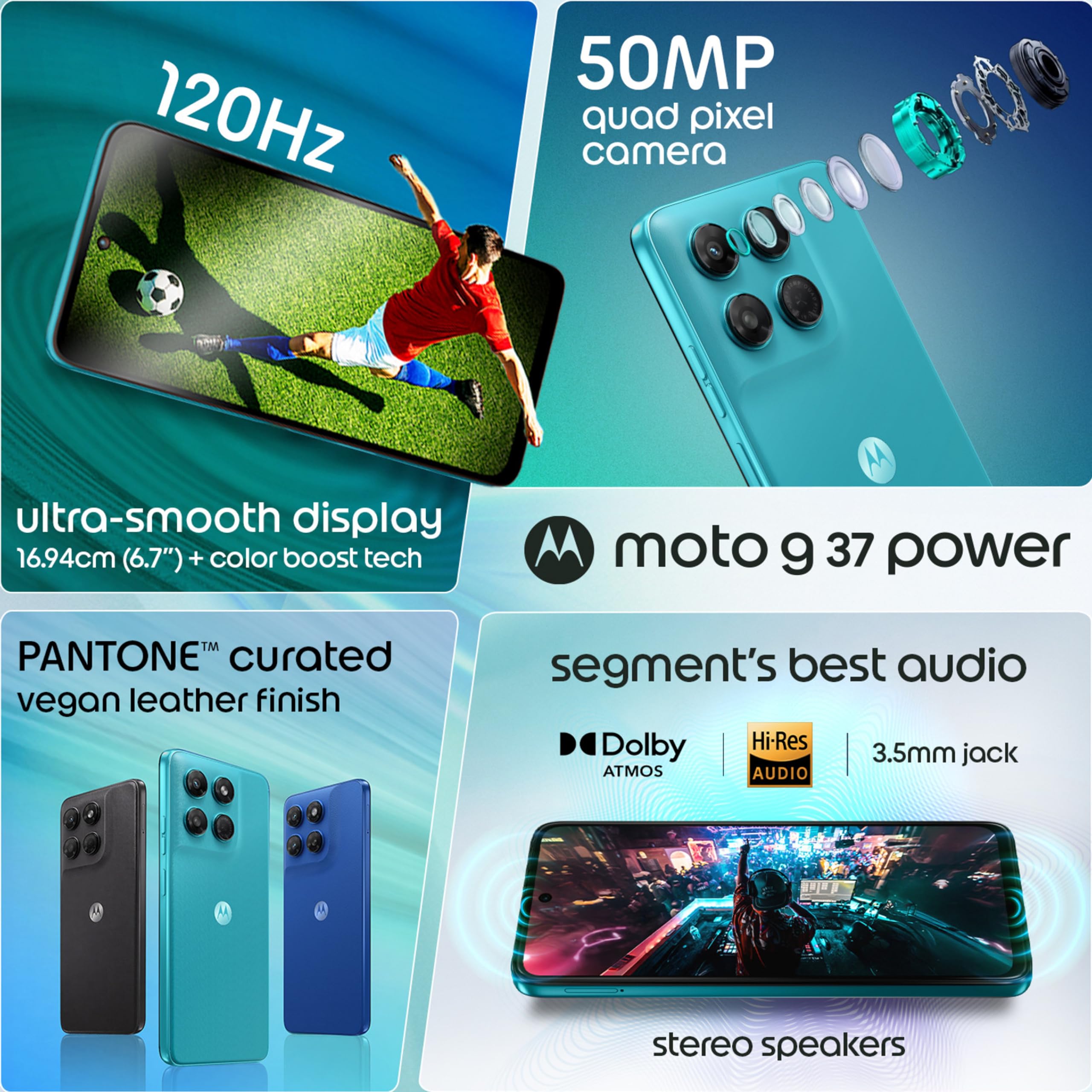Motorola-Moto-G37-Power-5G-(PANTONE-Capri(Cyan)-pp,-4GB,-128GB)