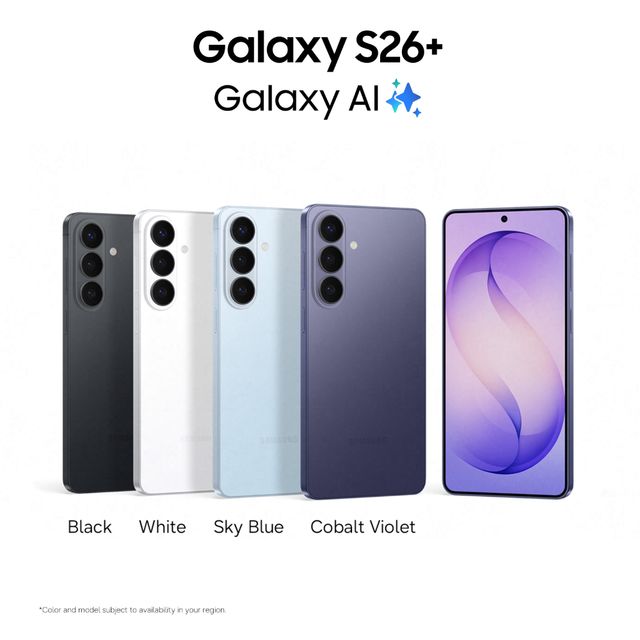 Samsung-(S26+-5G-AI-Smartphone)-12GB-256GB-(Black)