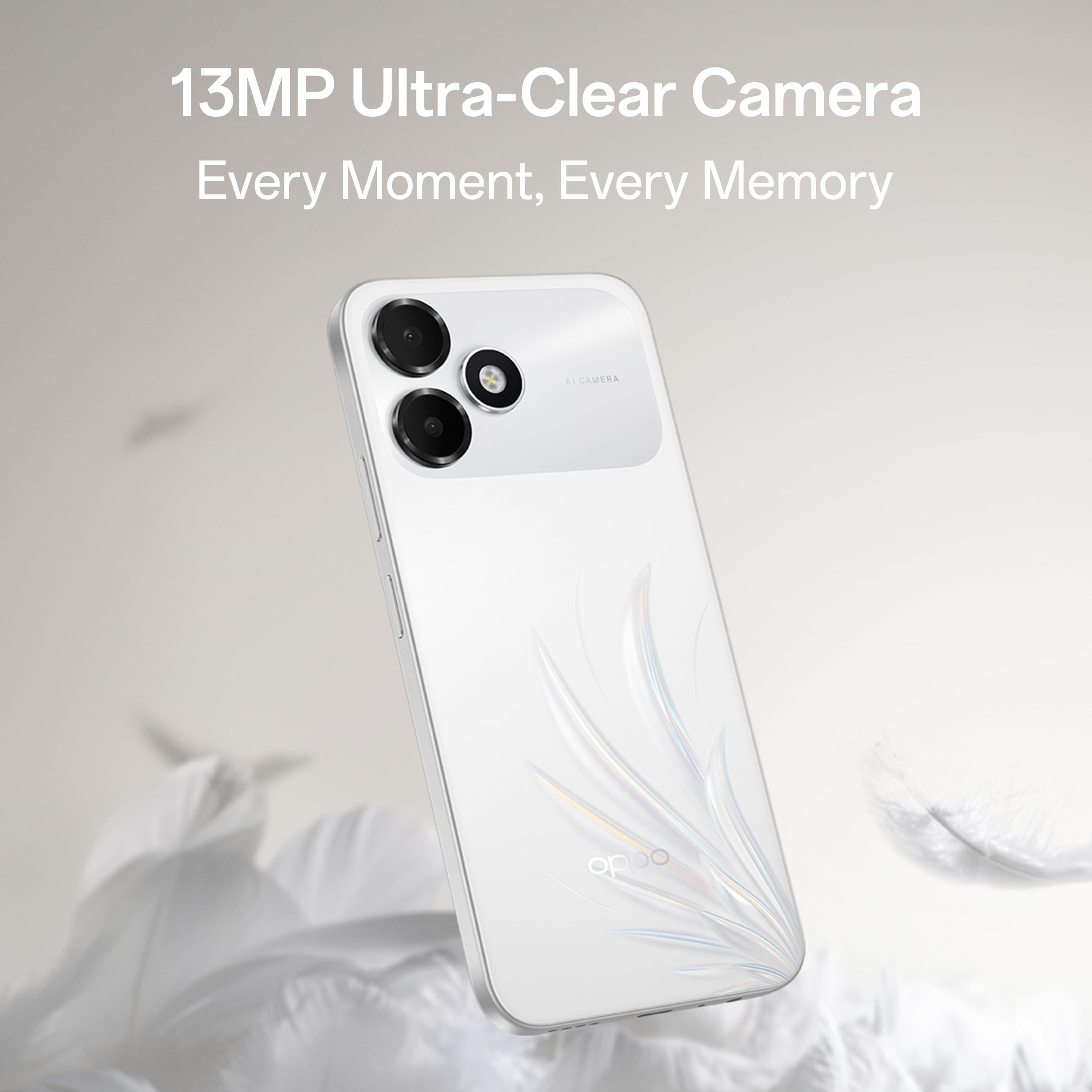 Oppo-(A6C-4G)-4GB-128GB-(Feather-White)