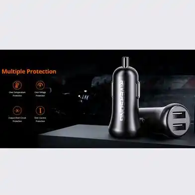 Riversong-Safari-P5-3.1A-Dual-USB-Car-Ad-(Black)-(CC41C)