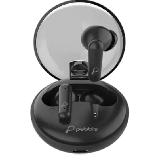 Pebble-ENC-with-Dual-Mic-TWS-(Black)-(PTWE09)