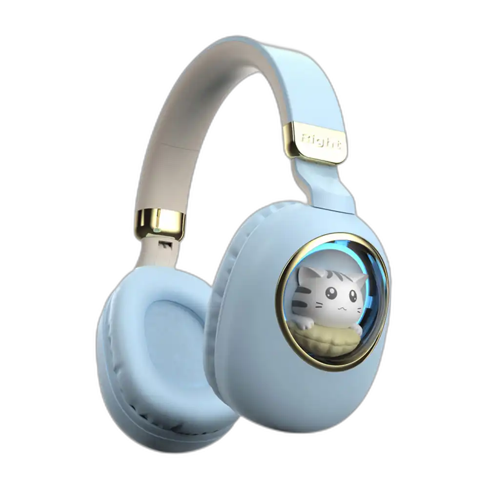 Gjby-Ca-037-Ht-204-Built-LED-Colorful-Light-Wireless-Headphone-(Blue)